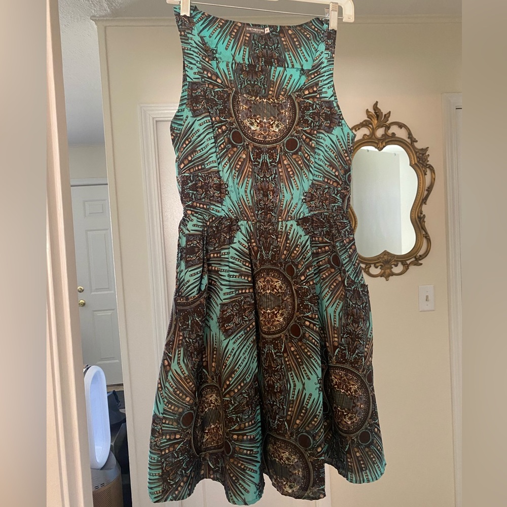 Earthbound Trading Co. Dress with Pockets